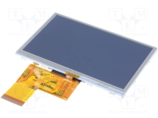 4.3'' TFT COLOR DISPLAY 480X272 WITH TOU