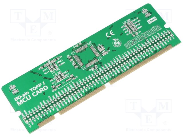 LV-24-33 V6 80-PIN TQFP 1 MCU CARD EMPTY