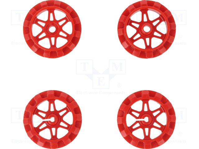SPROCKET SET FOR ZUMO CHASSIS - RED